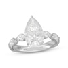 Thumbnail Image 0 of Neil Lane Artistry Pear-Shaped Lab-Created Diamond Engagement Ring 4-1/4 ct tw 14K White Gold