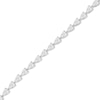 Thumbnail Image 0 of Diamond Line Bracelet 5 ct tw Pear-Shaped 14K White Gold 7.25"