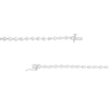 Thumbnail Image 1 of Diamond Line Bracelet 5 ct tw Pear-Shaped 14K White Gold 7.25"