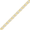 Thumbnail Image 1 of Diamond "XO" Bracelet 1 ct tw 10K Yellow Gold 7"