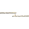 Thumbnail Image 2 of Multi-Diamond Flower Link Bracelet with Magnetic Clasp 1-1/2 ct tw 10K Yellow Gold 7"