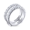Thumbnail Image 1 of THE LEO Legacy Lab-Created Diamond Enhancer Ring 2 ct tw 14K White Gold