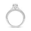 Thumbnail Image 1 of Diamond Solitaire Engagement Ring 1 ct tw Round-cut 10K White Gold (J/I3)