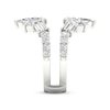Thumbnail Image 2 of Lab-Created Diamonds by KAY Marquise & Baguette-Cut Enhancer Ring 2-1/2 ct tw 14K White Gold