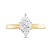 Thumbnail Image 2 of Marquise-Cut Diamond Solitaire Engagement Ring 1 ct tw 14K Yellow Gold (I/I2)