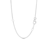 Thumbnail Image 2 of Unstoppable Love Necklace 1/2 ct tw 10K White Gold 19"