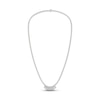 Thumbnail Image 2 of Diamond Riviera Necklace 10 ct tw Pear & Round-cut 14K White Gold 18"