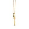 Thumbnail Image 1 of Le Vian Diamond Twist Cross Necklace 1/2 ct tw 14K Honey Gold 19"