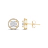 Thumbnail Image 0 of Diamond Earrings 1/2 ct tw Round-cut 10K Two-Tone Gold