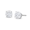 Thumbnail Image 0 of Lab-Created Diamonds by KAY Solitaire Stud Earrings 1 ct tw 14K White Gold (F/SI2)