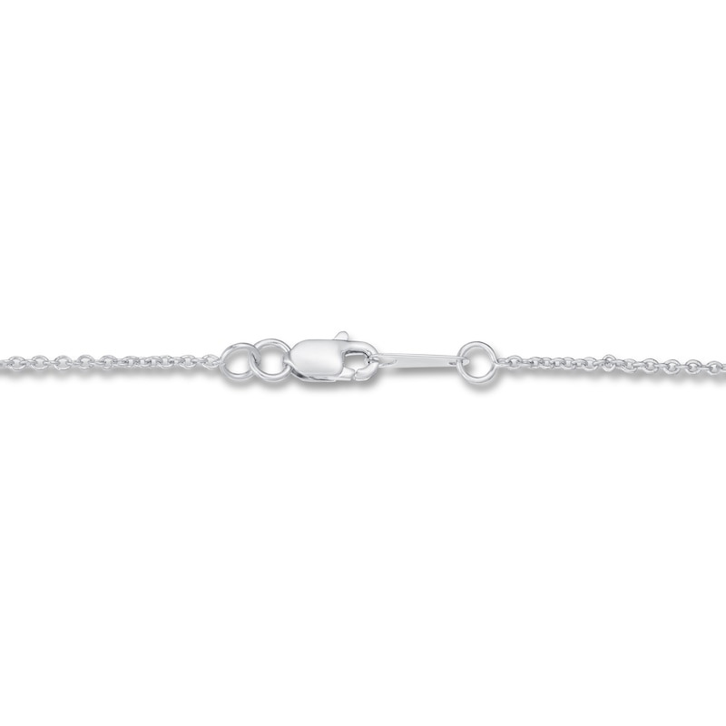 Lab-Created Diamonds by KAY Necklace 1/2 ct tw 14K White Gold 18" (F/SI2)