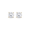 Thumbnail Image 1 of Lab-Created Diamonds by KAY Round-Cut Solitaire Stud Earrings 1-1/2 ct tw 14K Yellow Gold (I/SI2)