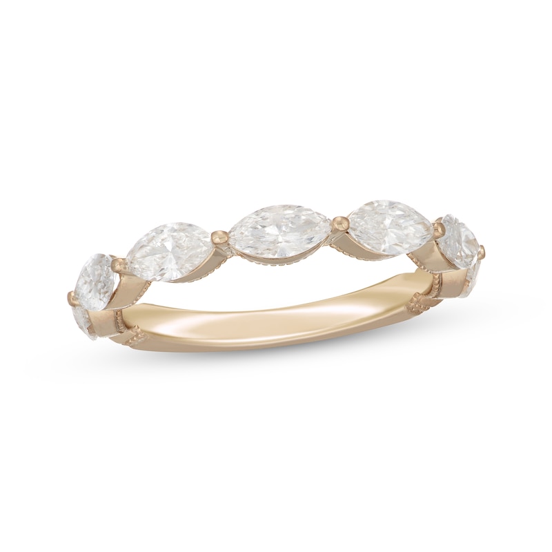 Neil Lane Artistry Marquise-Cut Lab-Created Diamond Anniversary Band 1-1/2 ct tw 14K Yellow Gold