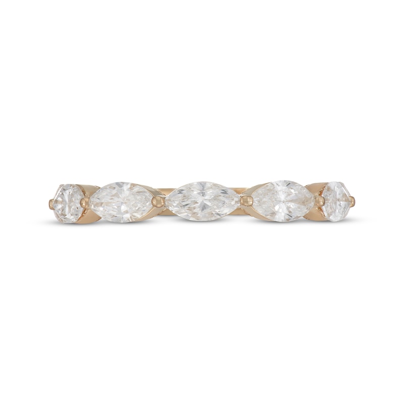 Neil Lane Artistry Marquise-Cut Lab-Created Diamond Anniversary Band 1-1/2 ct tw 14K Yellow Gold