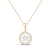 Thumbnail Image 0 of Unstoppable Love Round-Cut Diamond Necklace 1/3 ct tw 10K Yellow Gold 19"