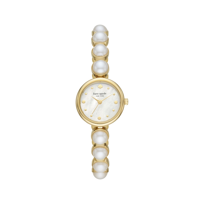 Kate Spade New York Monroe Faux Pearl Bracelet Women's Watch KSW1687