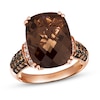 Thumbnail Image 0 of Le Vian Quartz & Diamond Ring 1/2 ct tw 14K Strawberry Gold