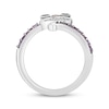 Thumbnail Image 2 of Disney Treasures Monsters, Inc. "Randall" Amethyst & Diamond Accent Ring Sterling Silver & 10K Rose Gold