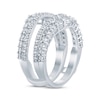 Thumbnail Image 1 of Lab-Created Diamonds by KAY Enhancer Ring 2 ct tw 14K White Gold