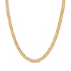 Thumbnail Image 0 of Semi-Solid Cuban Curb Chain Necklace 5.25mm 10K Yellow Gold 18"
