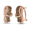 Thumbnail Image 0 of Le Vian Chocolatier Diamond Earrings 5/8 ct tw 14K Strawberry Gold