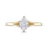 Thumbnail Image 2 of Marquise-Cut Diamond Solitaire Engagement Ring 5/8 ct tw 14K Yellow Gold (I/I2)
