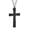 Thumbnail Image 2 of Men's Lord's Prayer Cross Necklace Stainless Steel 24"
