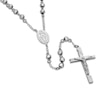 Thumbnail Image 1 of Rosary Necklace Stainless Steel 32"