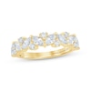 Thumbnail Image 0 of Monique Lhuillier Bliss Marquise & Round-Cut Lab-Created Diamond Anniversary Ring 1 ct tw 18K Yellow Gold