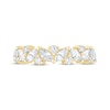 Thumbnail Image 3 of Monique Lhuillier Bliss Marquise & Round-Cut Lab-Created Diamond Anniversary Ring 1 ct tw 18K Yellow Gold