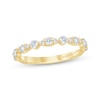 Thumbnail Image 0 of Monique Lhuillier Bliss Lab-Created Diamond Wedding Band 1/2 ct tw 18K Yellow Gold