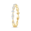 Thumbnail Image 1 of Monique Lhuillier Bliss Lab-Created Diamond Wedding Band 1/2 ct tw 18K Yellow Gold