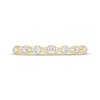 Thumbnail Image 3 of Monique Lhuillier Bliss Lab-Created Diamond Wedding Band 1/2 ct tw 18K Yellow Gold