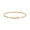 Thumbnail Image 0 of Reaura Textured Hollow Bangle Bracelet Repurposed 14K Yellow Gold