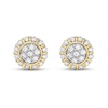 Thumbnail Image 1 of Lab-Created Diamonds by KAY Stud Earrings 3/4 ct tw 14K Yellow Gold