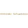 Thumbnail Image 1 of Diamond-Cut 4.3mm Solid Cable Chain Bracelet 14K Yellow Gold 7.5"