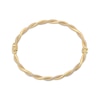 Thumbnail Image 1 of Reaura Twisted Mesh Bangle Bracelet Repurposed 14K Yellow Gold