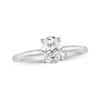 Thumbnail Image 0 of Lab-Created Diamonds by KAY Oval-Cut Solitaire Engagement Ring 3/4 ct tw 14K White Gold (F/SI2)