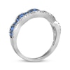 Thumbnail Image 2 of Le Vian Sapphire Waterfall Ring 1/3 ct tw Diamonds 14K Vanilla Gold