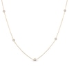 Thumbnail Image 0 of Diamond-Cut Disc Station Necklace 10K Yellow Gold 20"
