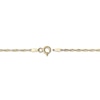 Thumbnail Image 2 of Solid Singapore Chain Necklace 14K Yellow Gold 18"
