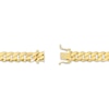 Thumbnail Image 2 of Solid Miami Cuban Curb Chain Necklace 11.5mm 10K Yellow Gold 24"