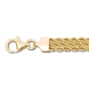 Thumbnail Image 1 of Solid Italian Multi Strand Rope Bracelet 14K Yellow Gold 7.5"