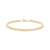 Thumbnail Image 0 of Hollow Rope Chain Bracelet 10K Yellow Gold 7.5"