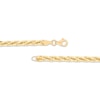 Thumbnail Image 1 of Hollow Rope Chain Bracelet 10K Yellow Gold 7.5"