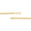 Thumbnail Image 2 of Hollow Rope Chain Bracelet 10K Yellow Gold 7.5"