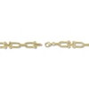 Thumbnail Image 3 of Hollow Stirrup Bracelet 10K Yellow Gold 7.5"