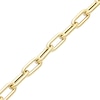 Thumbnail Image 1 of Hollow Paperclip Bracelet 14K Yellow Gold 8"