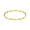 Thumbnail Image 0 of Diamond-Cut Stud Bangle Bracelet 10K Yellow Gold