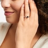 Thumbnail Image 3 of Black Diamond Solitaire Ring 1 ct tw 14K White Gold